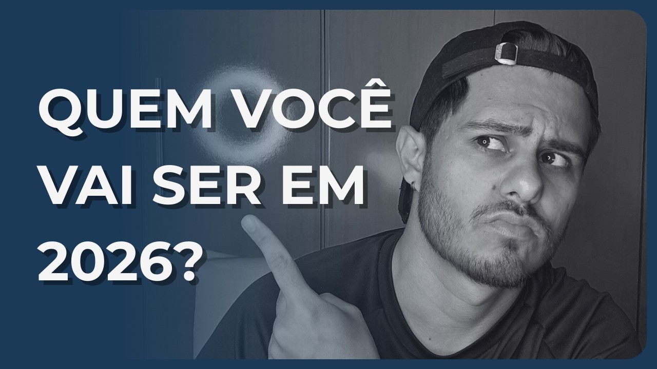 Quem eu quero ser em 2026: Pare de fugir de você mesmo