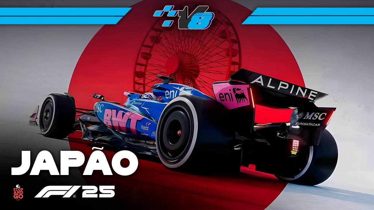 V8 - JAPÃO - ETAPA 6 - F1 AO VIVO - T26 | CAMPEONATO F1