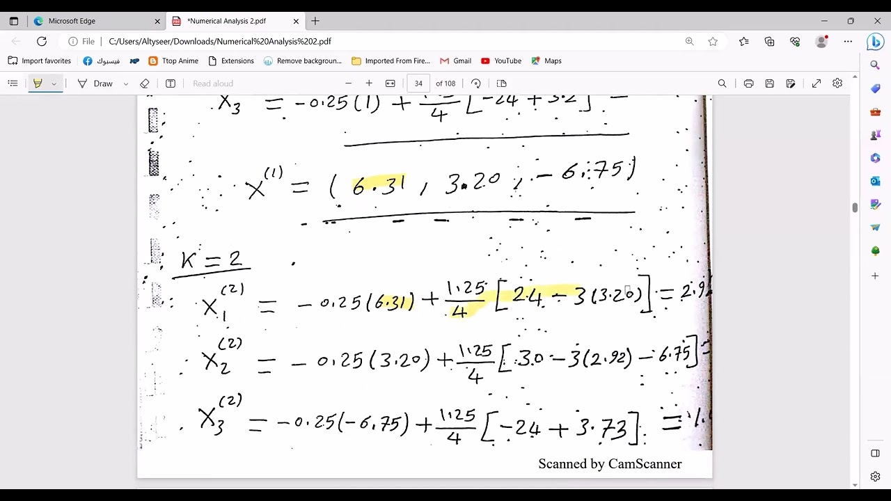 Numerical ch3
