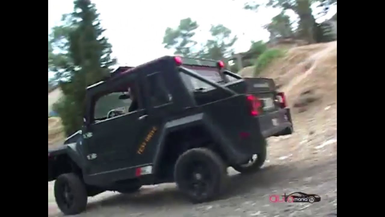 AUTOMANIATV Presentation of KERABOSS SUPER K the first greek car that runs officially on the roads