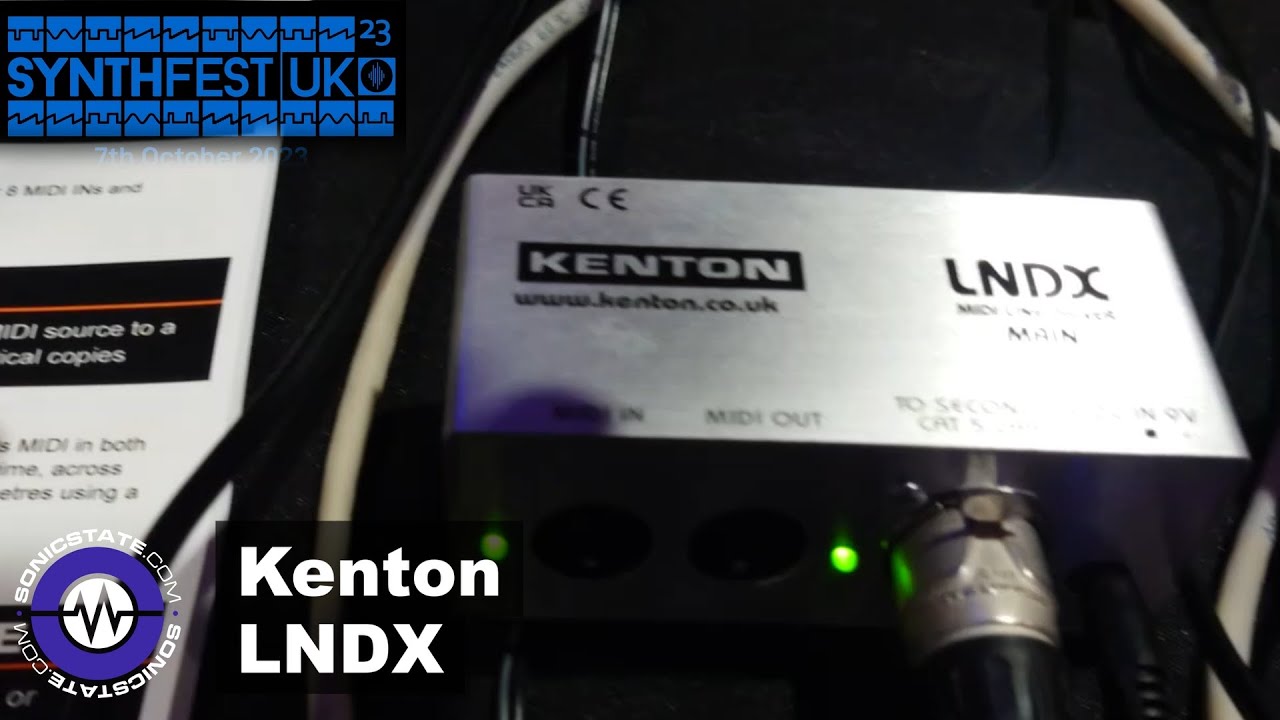 Synthfest UK 23: Kenton - LNDX Midi Line Driver