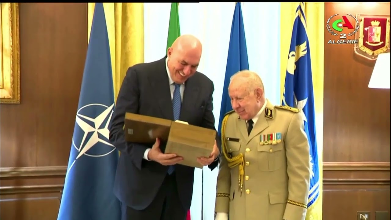 3ème et dernier jour de la visite officielle du Général d'Armée en Italie