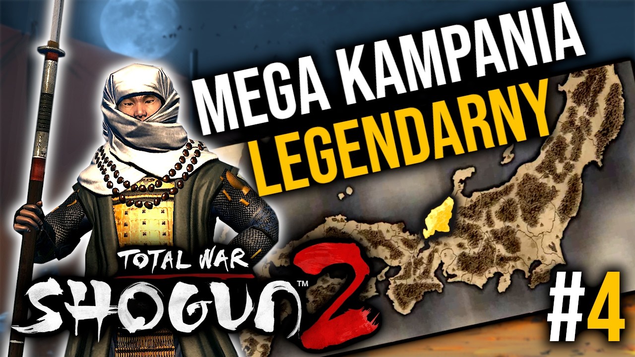 MEGA KAMPANIA IKKO IKKI *LEGENDARNY* - Horda Takedy🐎 | Total War: Shogun 2 | #4
