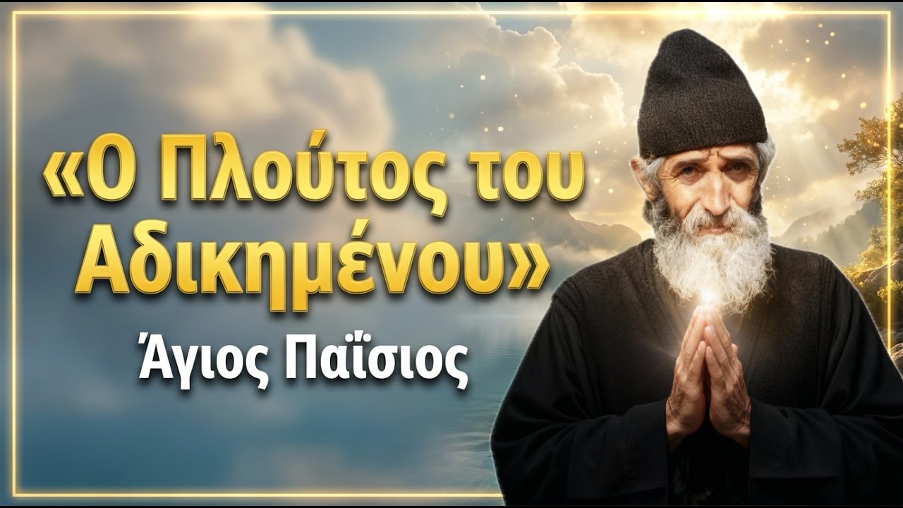 Πώς η Αδικία Μπορεί να Φέρει τη Μεγαλύτερη Χαρά – Άγιος Παΐσιος