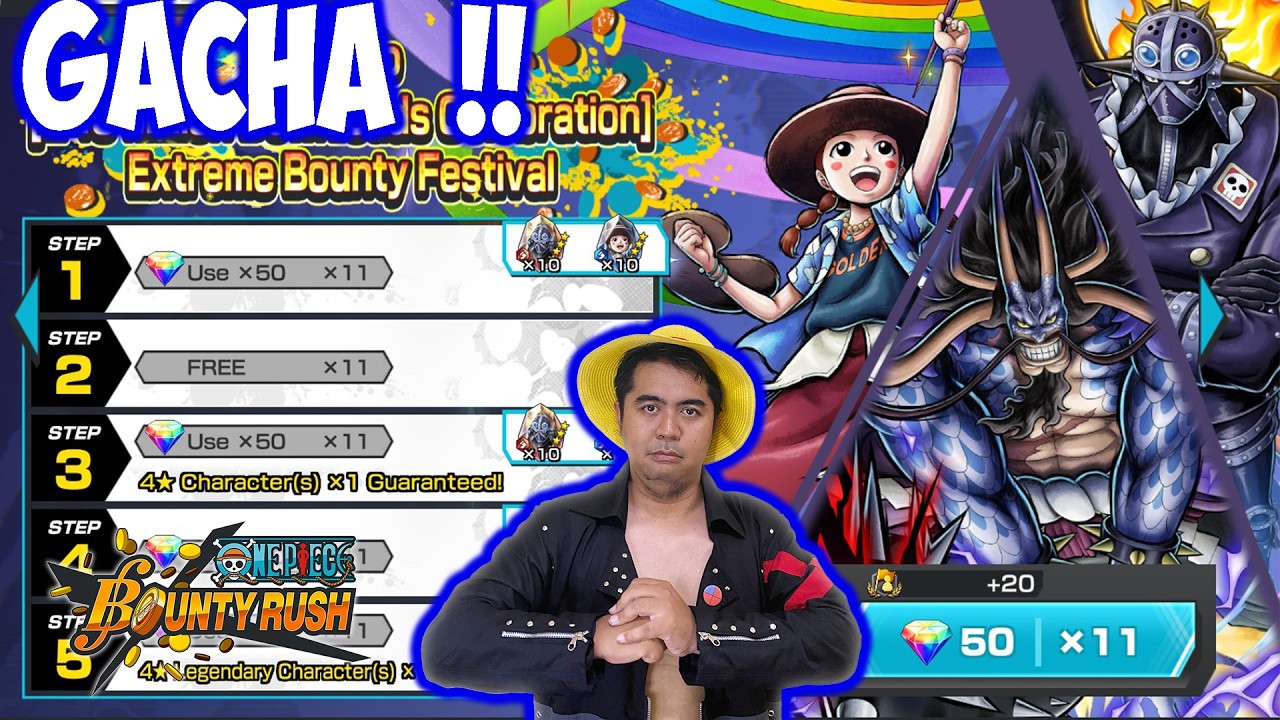 Gacha EX Kaido Bonus King Broken Level 100 🔥🔥- One Piece Bounty Rush