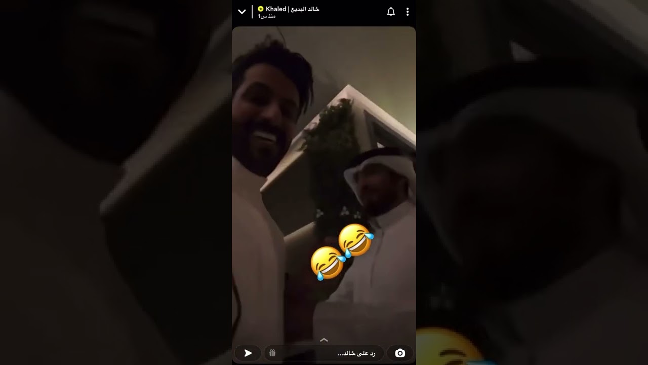 خالد البديع وخاله خرب عليه الاعلان 😂