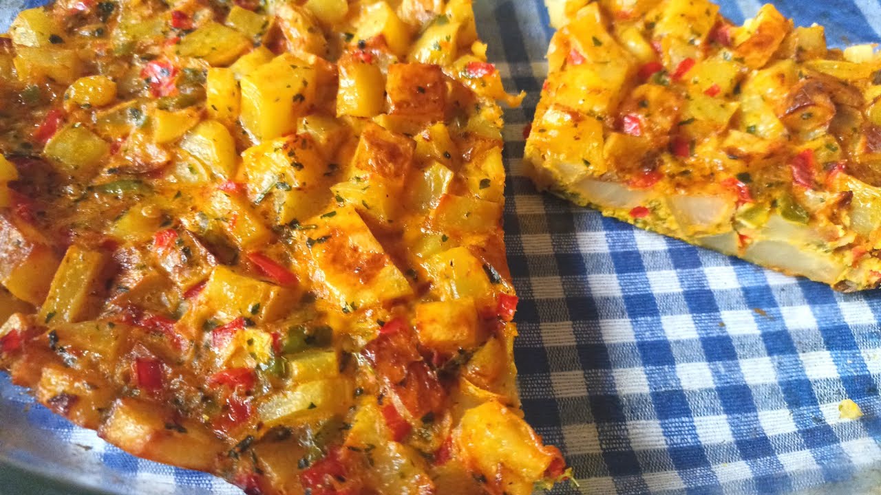 طرطية أو بيض وبطاطا بدون قلي كتجي بنينة😋 وبسرعة كتوجد