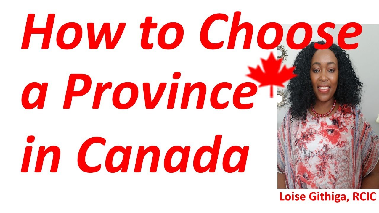 GOOD NEWS! Top things to consider when choosing a Province, City or Community to Live in Canada