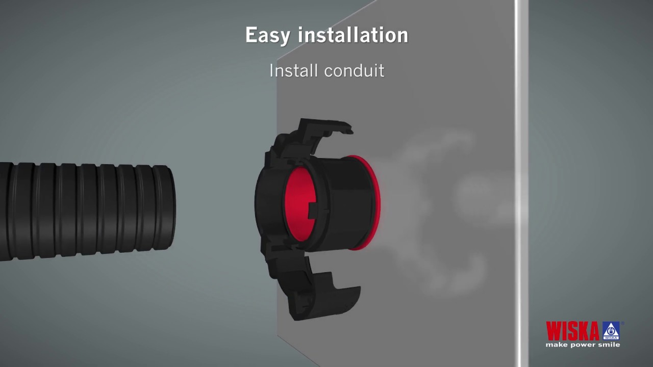 IP68 conduit protection with BraceFITTING