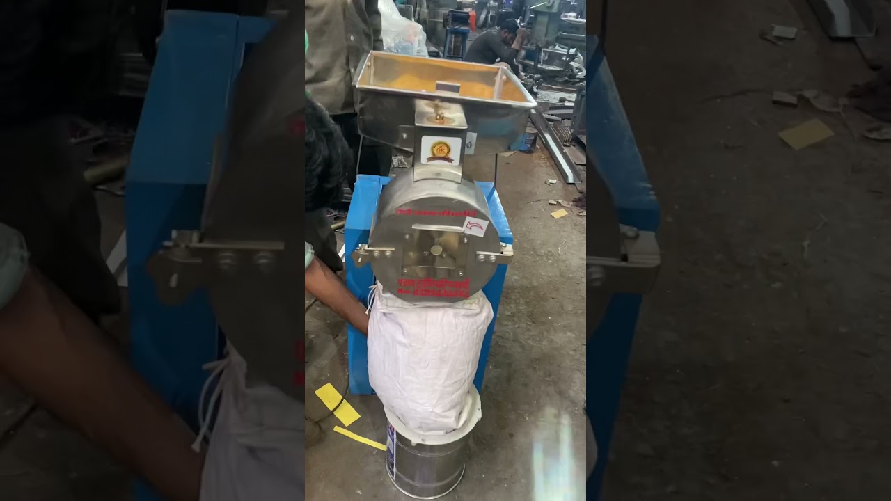 5H.P Channa Dal Grinding machine, Mini Pulvriser grinder machine📱📞☎️ +91 90983 83797