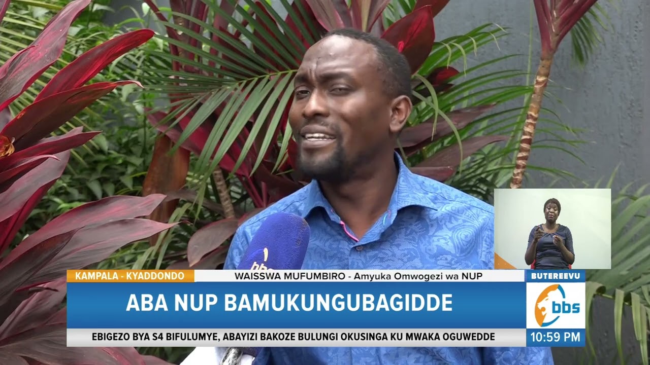 Kitalo Nnyo ekya Anthony Wameli, Aba NUP Bamukungubagidde, Abadde Munnamateeka Ateerya Ntama