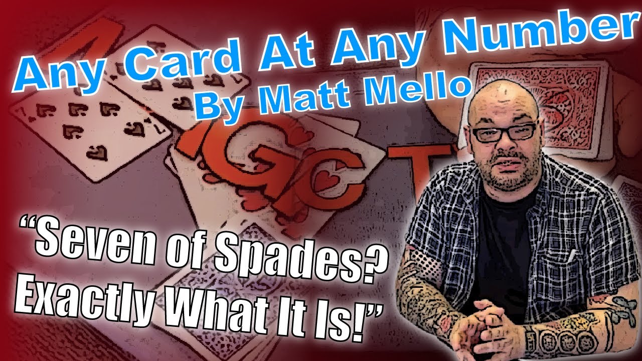 Any Card At Any Number By Matt Mello!