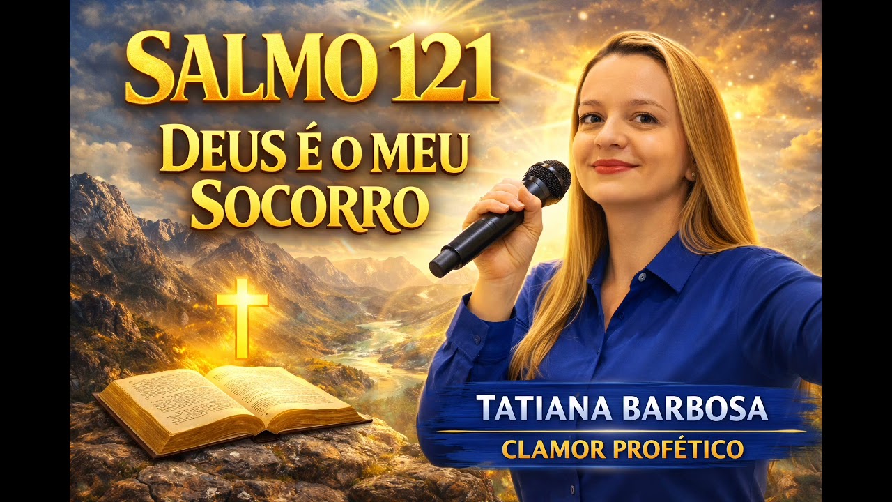 ORAÇÃO : SALMO 121 DEUS É O MEU SOCORRO; @TatianaBarbosaCantoraGospel 