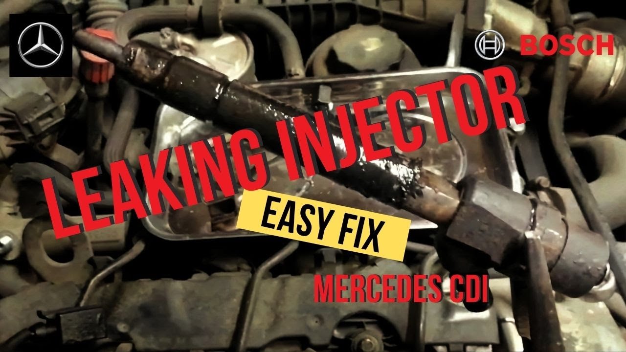How to fix leaking injector easily
