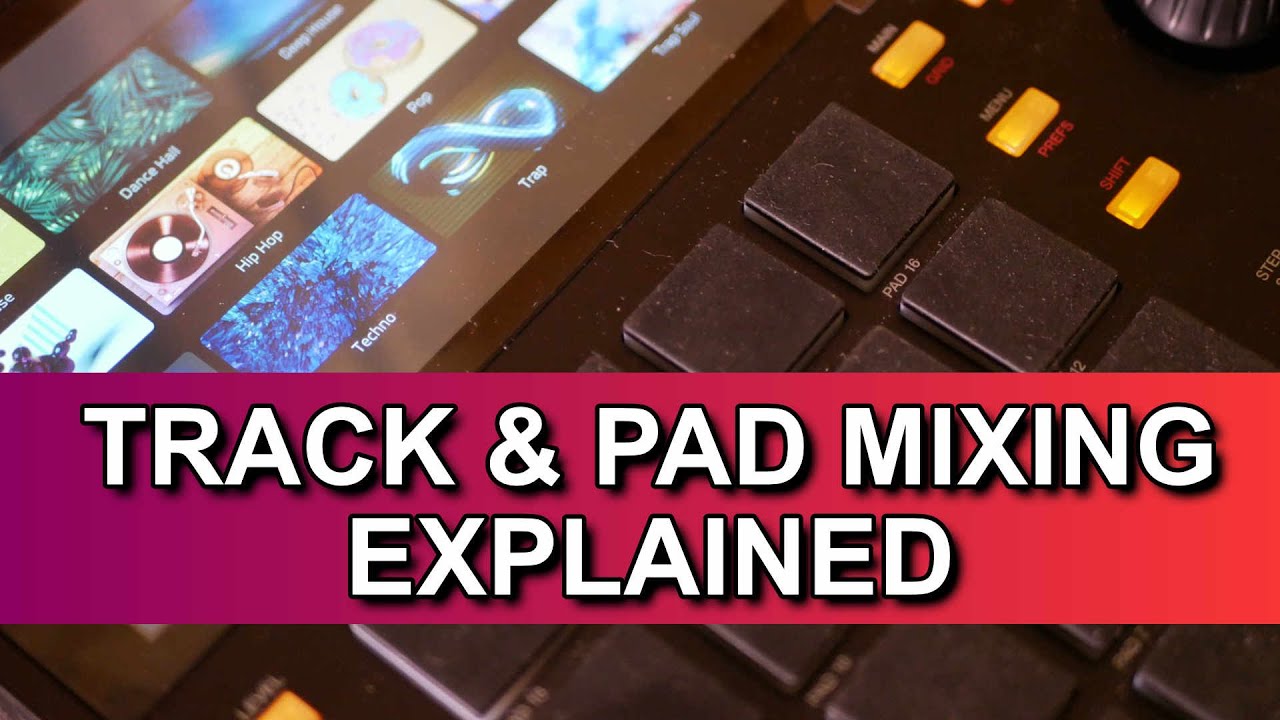 AKAI MPC ONE // Советы и опции по микшированию треков и пэдов