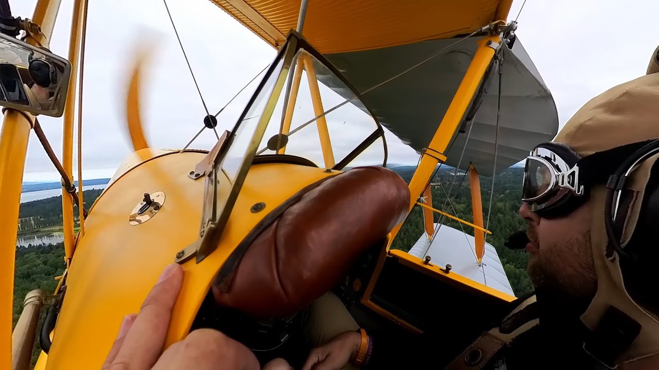 Tiger Moth ride along!