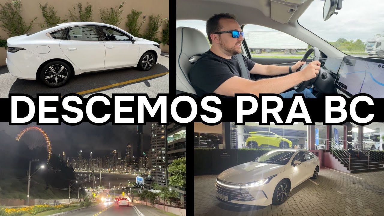620km Viagem de São Paulo até Balneário Camboriú (BC) de BYD KING