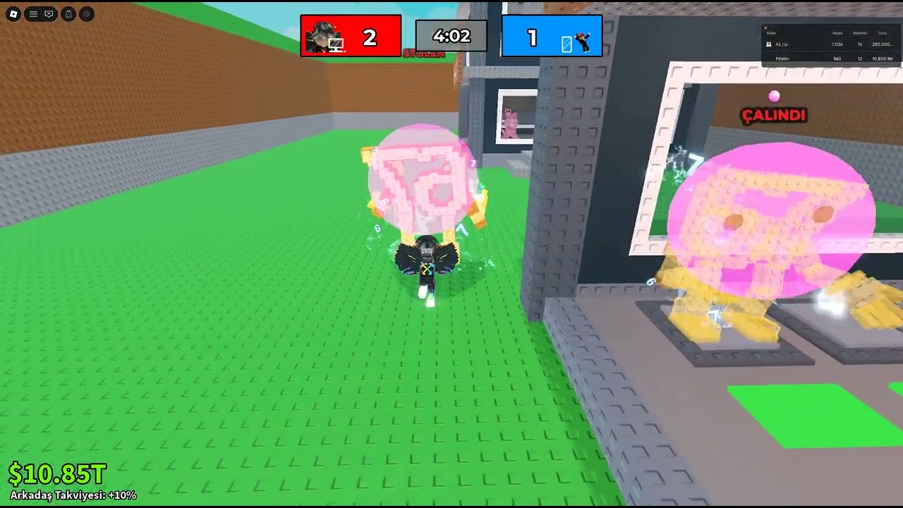Robloxda bugün pvp attım
