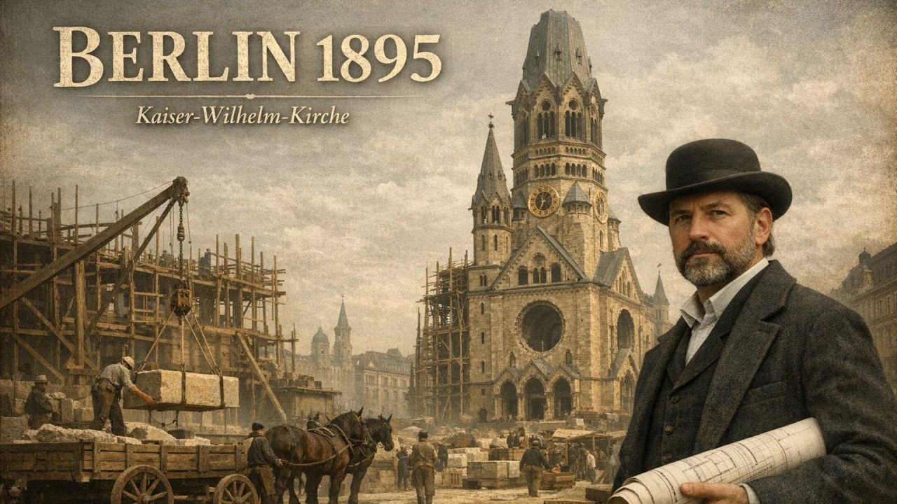 Wie die Kaiser-Wilhelm-Gedächtniskirche in Berlin entstand (1891–1895)