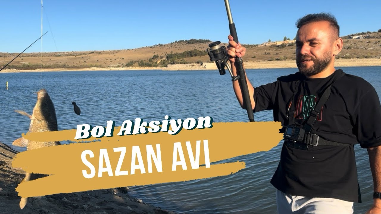 ZİLLER HİÇ SUSMADI , SAZANA DOYDUK , AKSİYONU BOL BİR SAZAN AVI 🔥