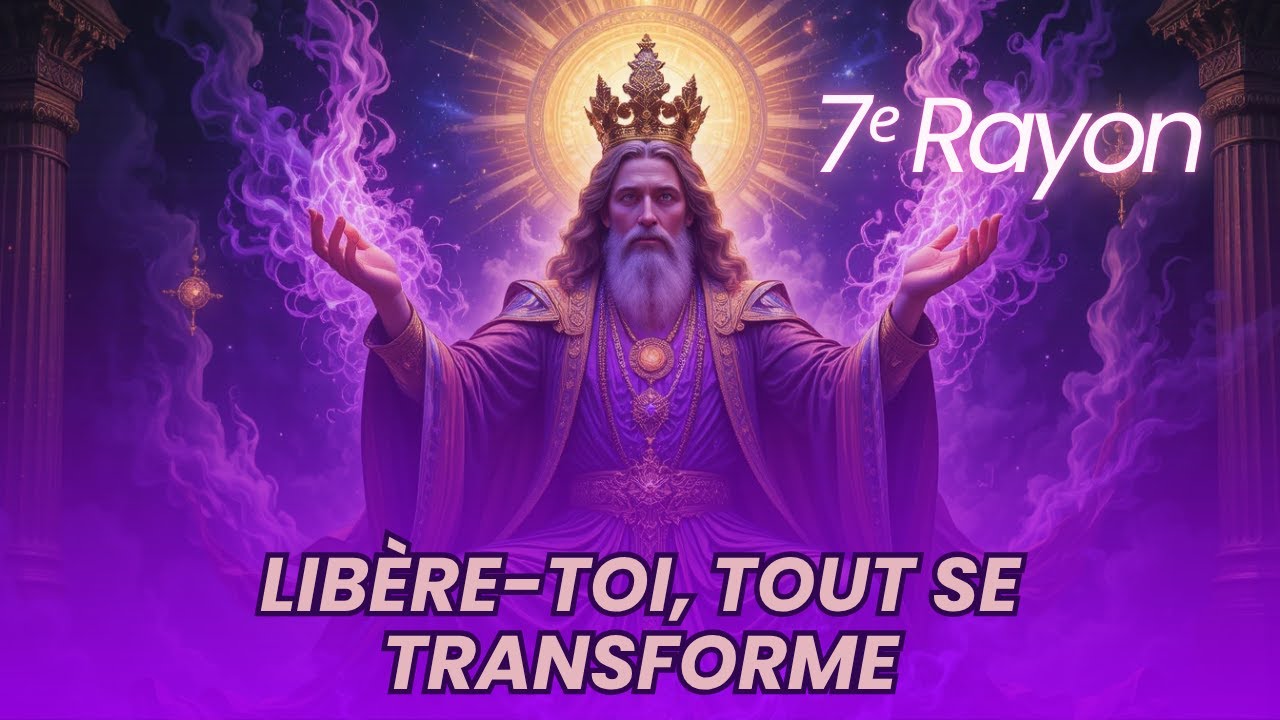SAINT GERMAIN ACTIVE LA FLAMME VIOLETTE POUR LIBÉRER TON ÂME ET TRANSMUTER TES LIMITES AUJOURD’HUI!