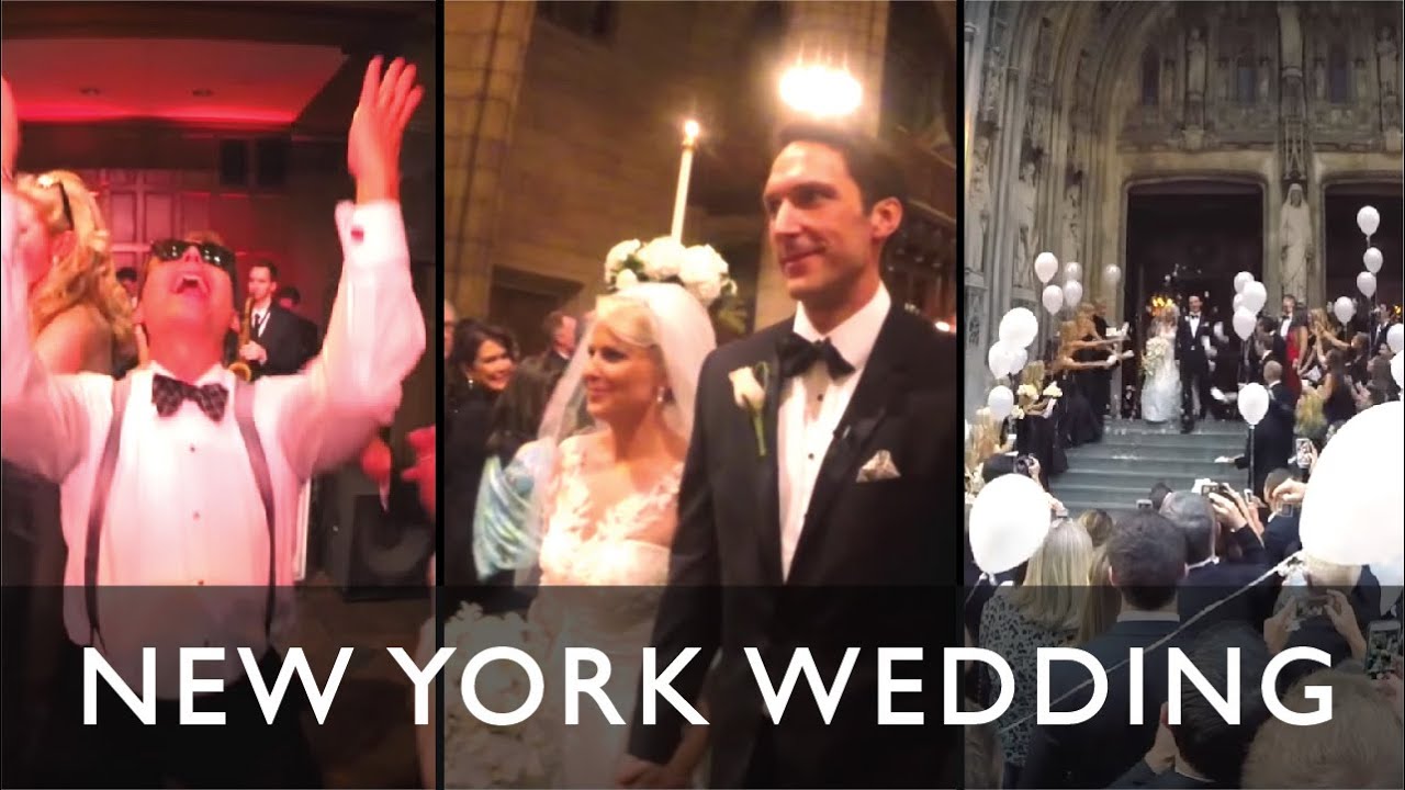 New York 5th Ave Wedding Schoen/Moss - St. Thomas - Harvard Club - MET - GoPro #terik2014