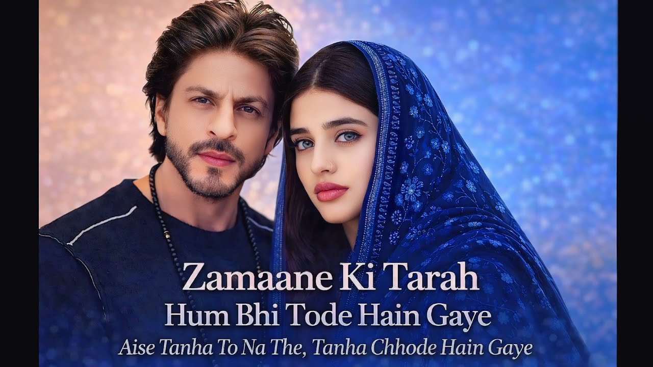 Zamaane Ki Tarah Full Song | Hum Bhi Tode Hain Gaye | SRK Sad Song | LX Lofi #song 