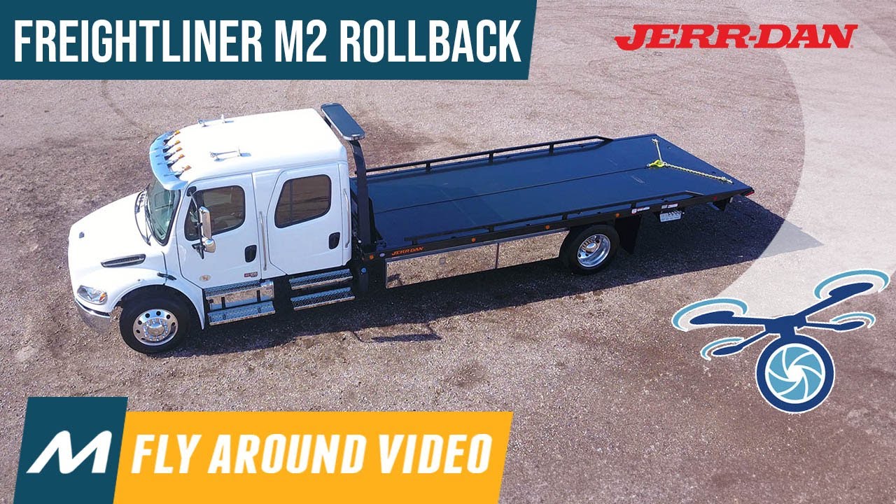 Freightliner Rollback Tow Truck - Jerr-Dan 22' Deck with Under Lift
