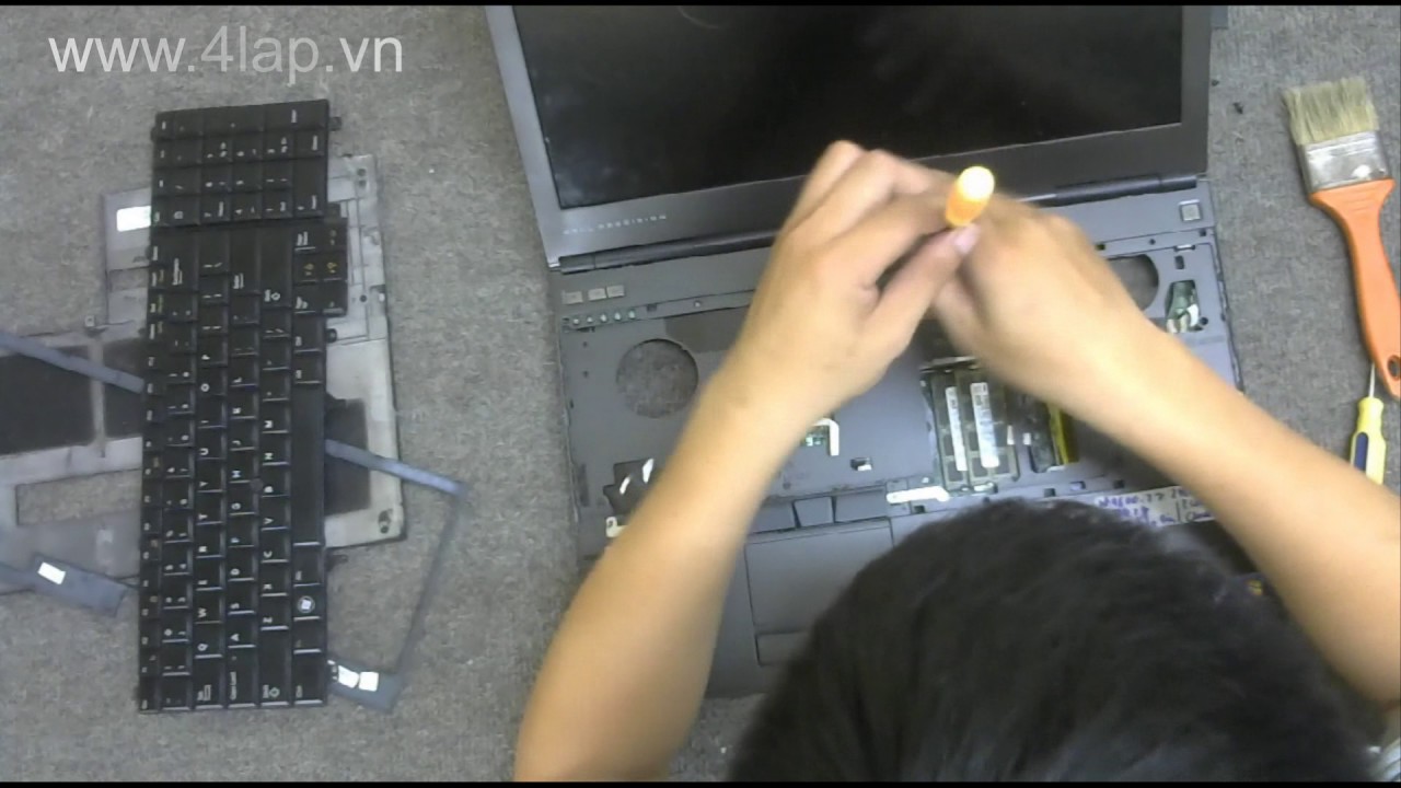 Dell Precision M4600 Disassembly and fan cleaning