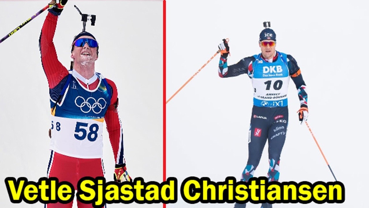 Vetle Sjastad Christiansen Wins Silver - men's 10km sprint biathlon - 2026 Winter Olympics