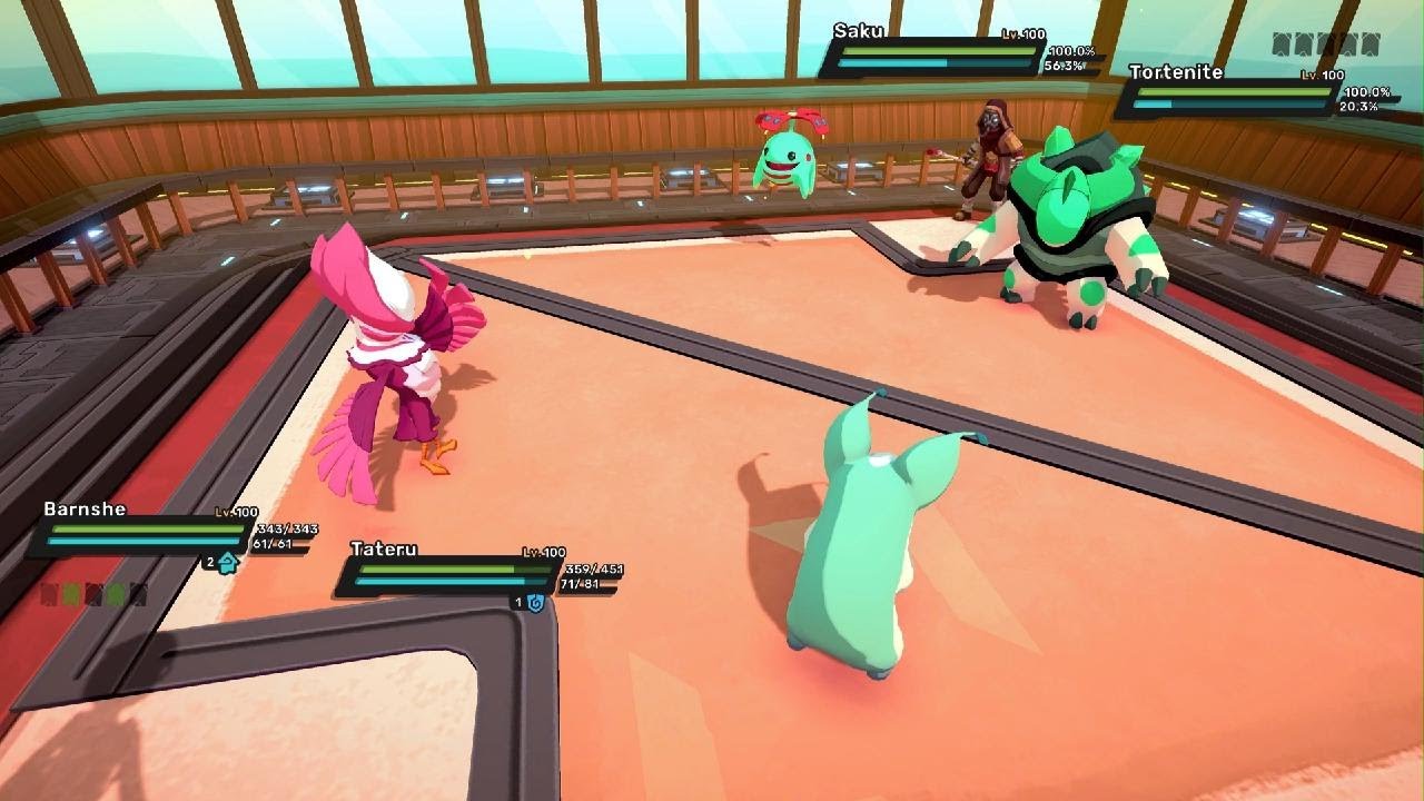 Temtem Archtamers Rematch Team (Based on Legacy's Dojo Team)