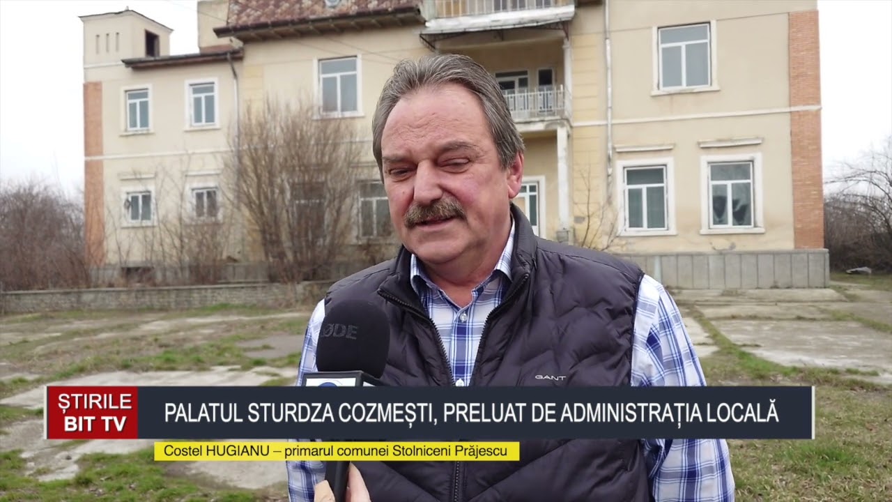 ȘTIRILE BIT TV - PALATUL STURDZA COZMEȘTI, PRELUAT DE ADMINISTRAȚIA LOCALĂ