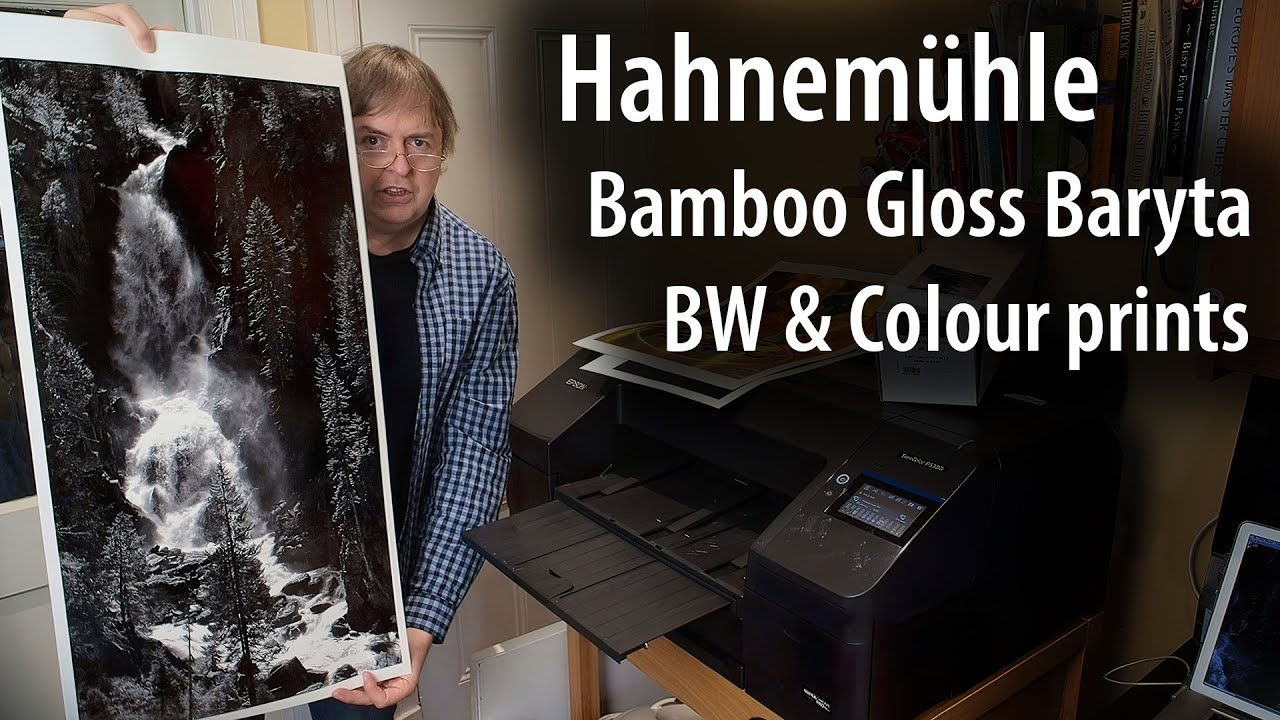 Review: Hahnemühle Bamboo Gloss Baryta. Colour and B&W photos 305gsm photo paper 90% bamboo fibre