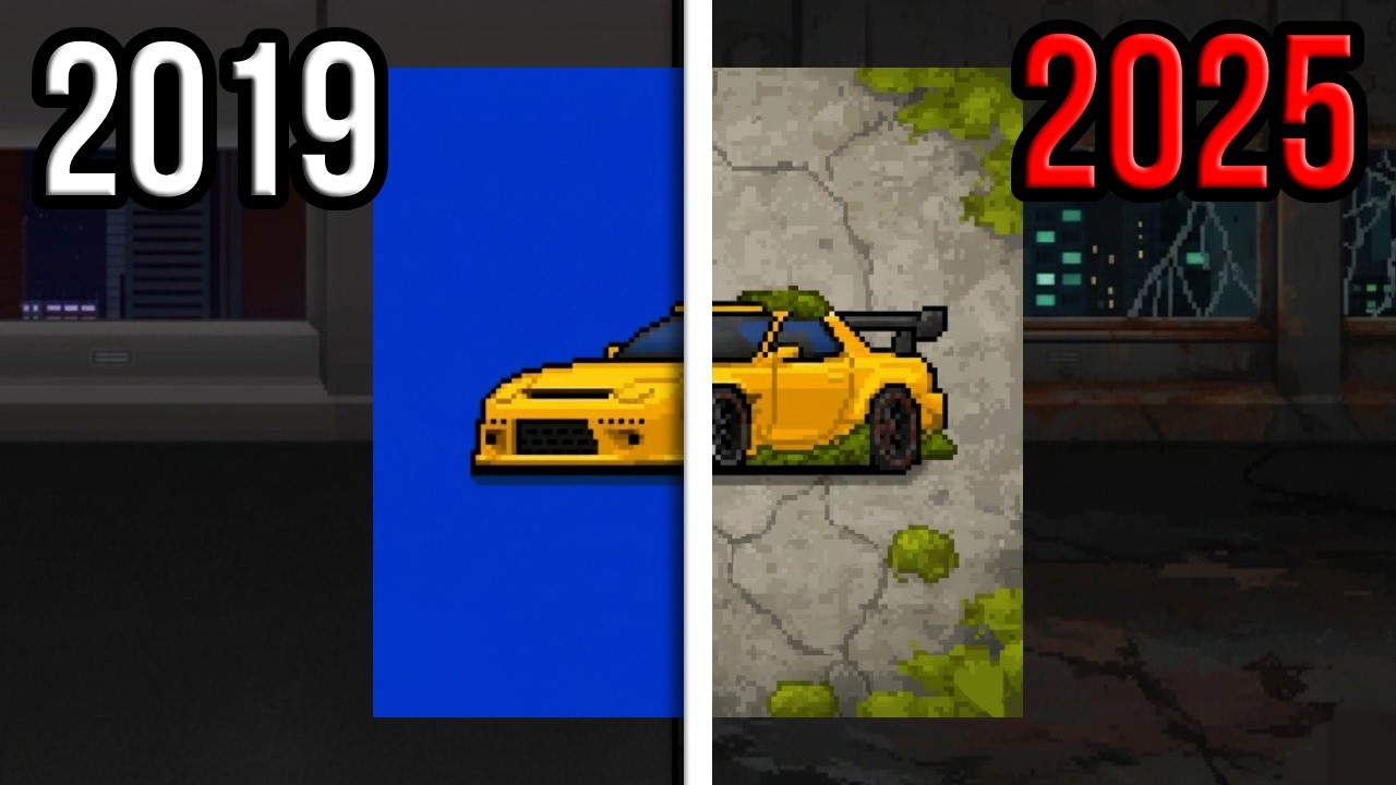 Моя история Pixel Car Racer!