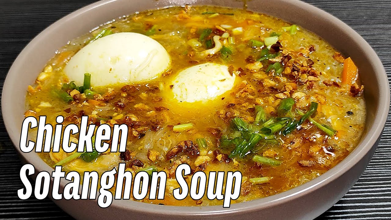 Chicken Sotanghon Soup