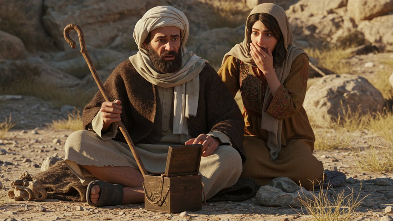 #قصة_الراعي وبناته الثلاث وسر الرجل الأعمى!.