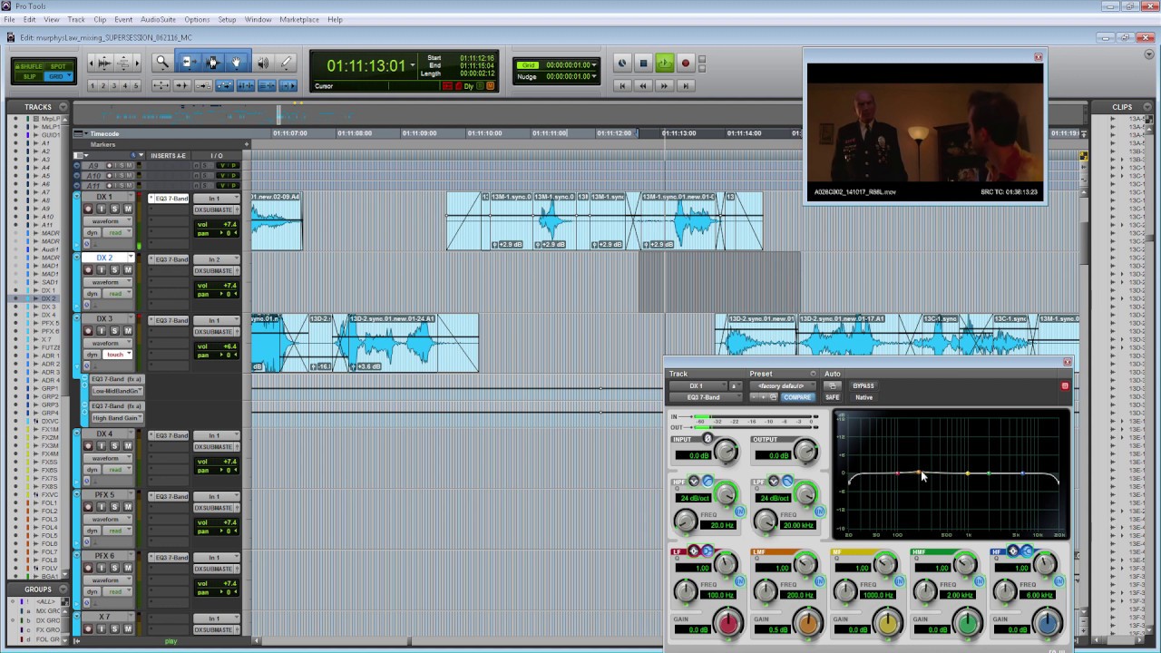 Tutorial 14: EQ-ing using Inserts and AudioSuite Plugins - Post-Production Audio Workflow Series