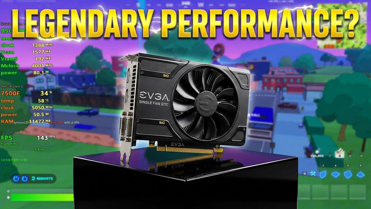 GTX 950 2GB (EVGA) Fortnite Gameplay