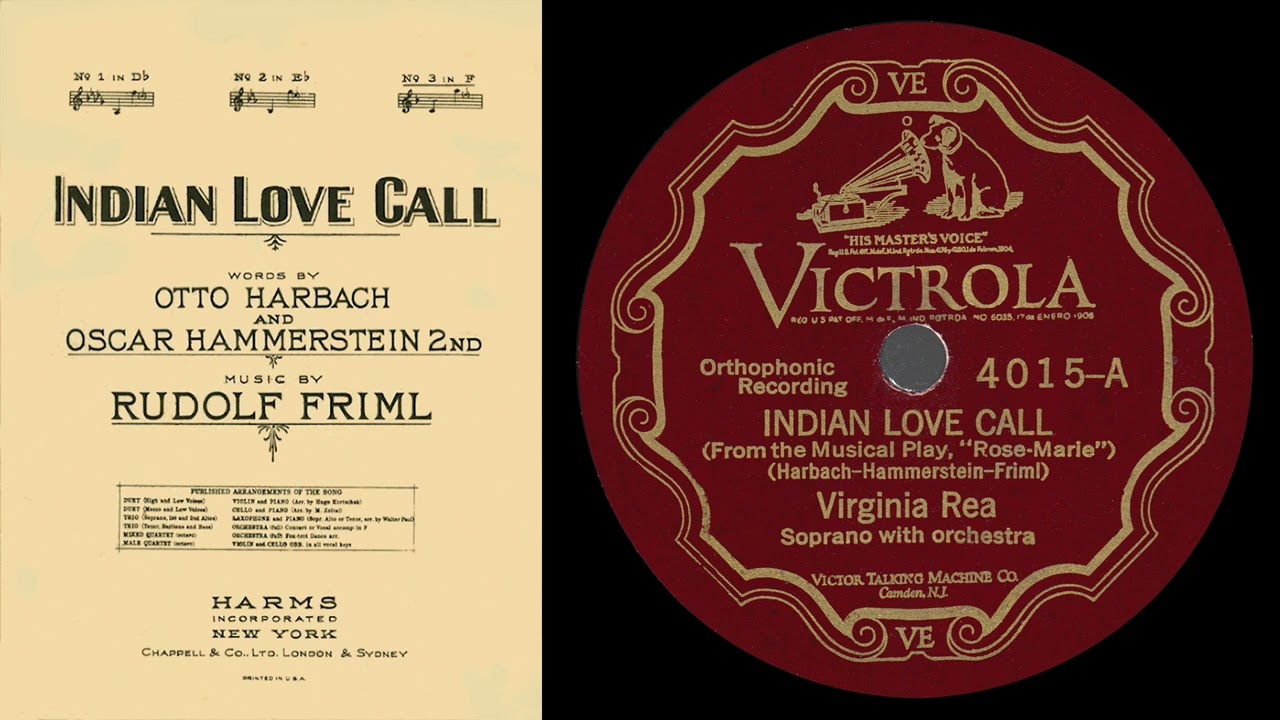 Indian Love Call (Rea 1927)
