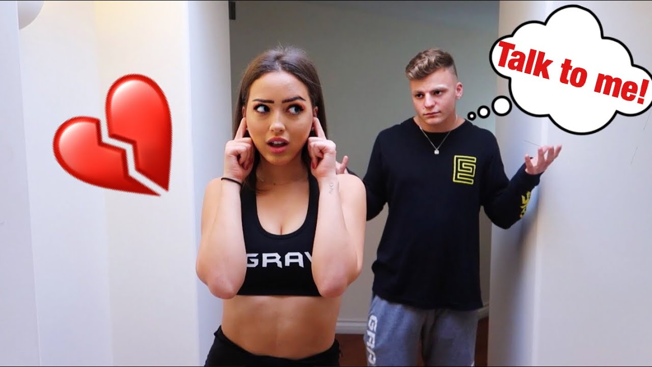 IGNORING MY BOYFRIEND FOR 24 HOURS!