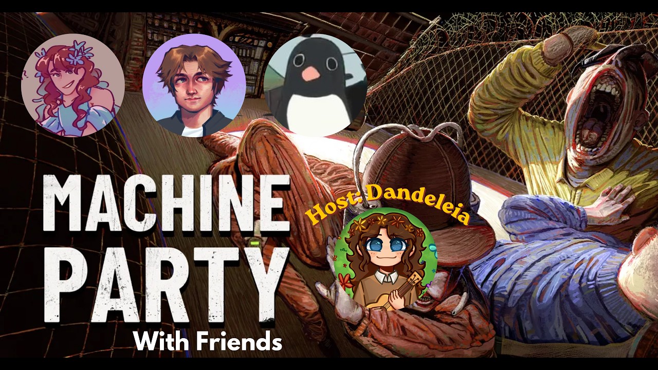 Playing Machine Party with my Friends!!
