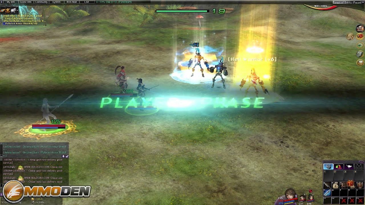 Atlantica Online Gameplay - Female Spearman - HD Video