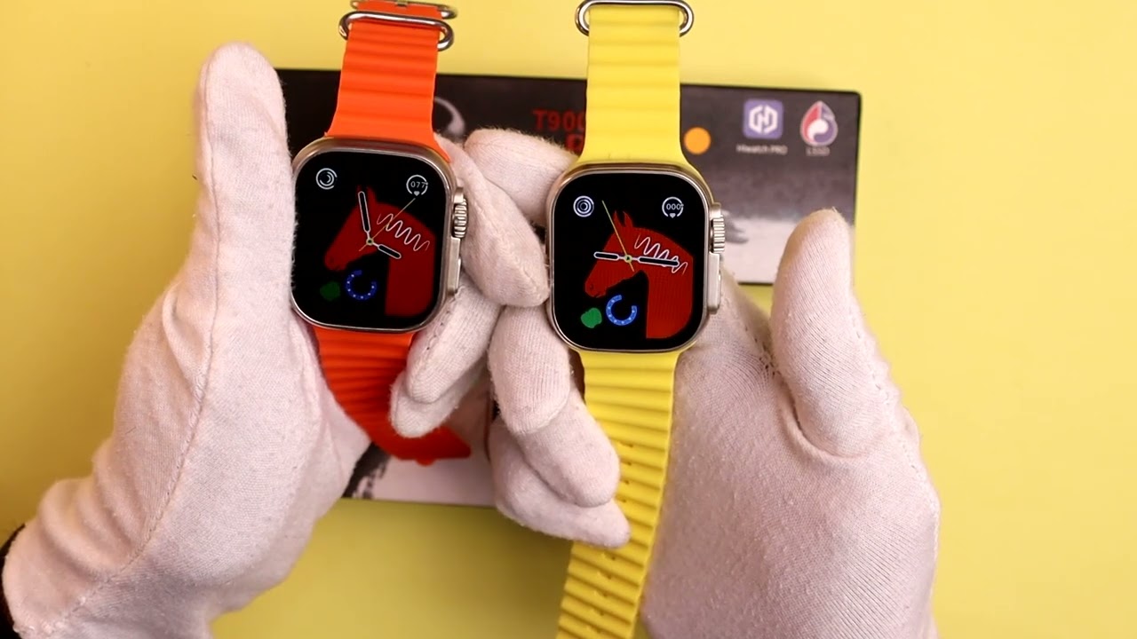 T900 Ultra 2 vs T900 Ultra Smart Watch Boot Speed Comparison