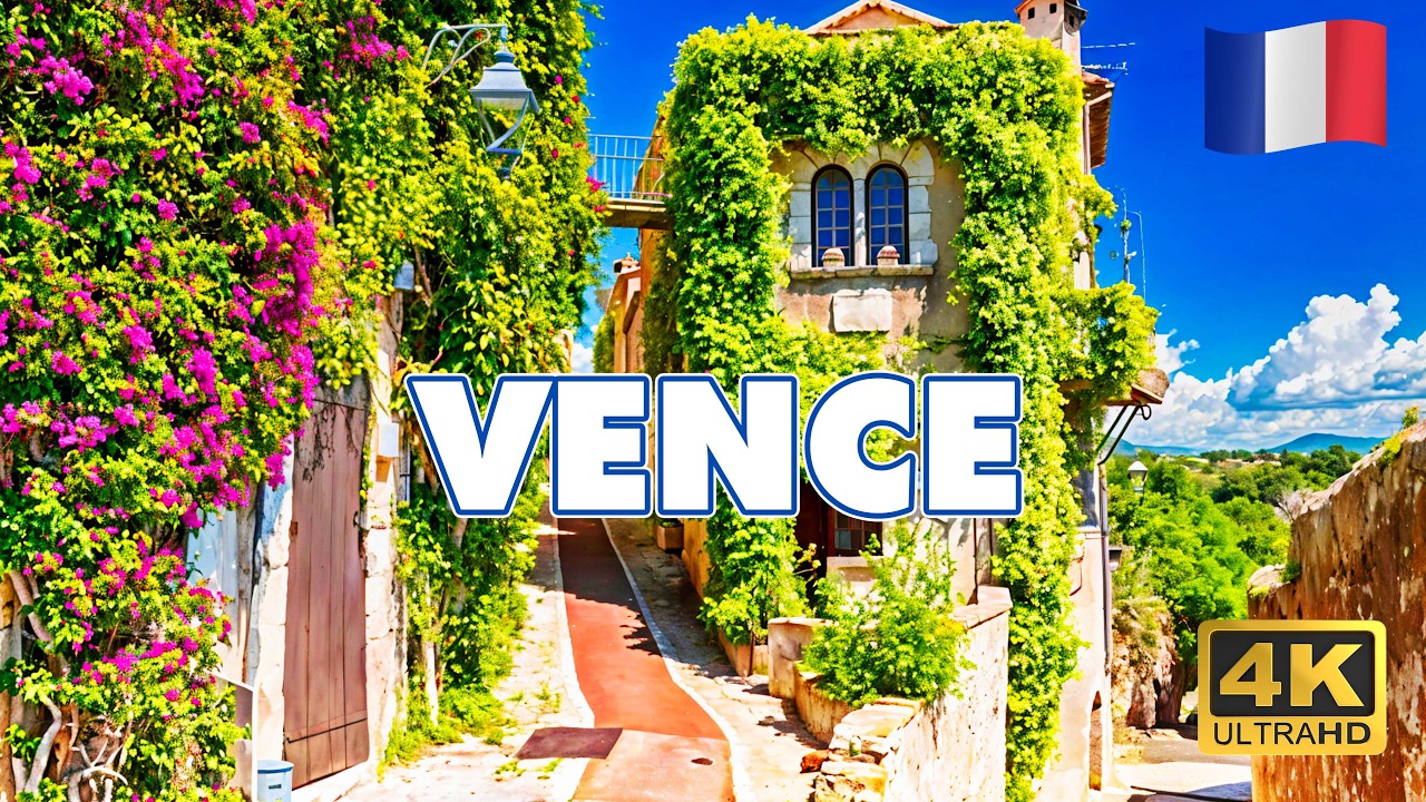 Exploring VENCE: Discover the Hidden Beauty of the French Riviera! 🇫🇷 🚶&zwj;♂️