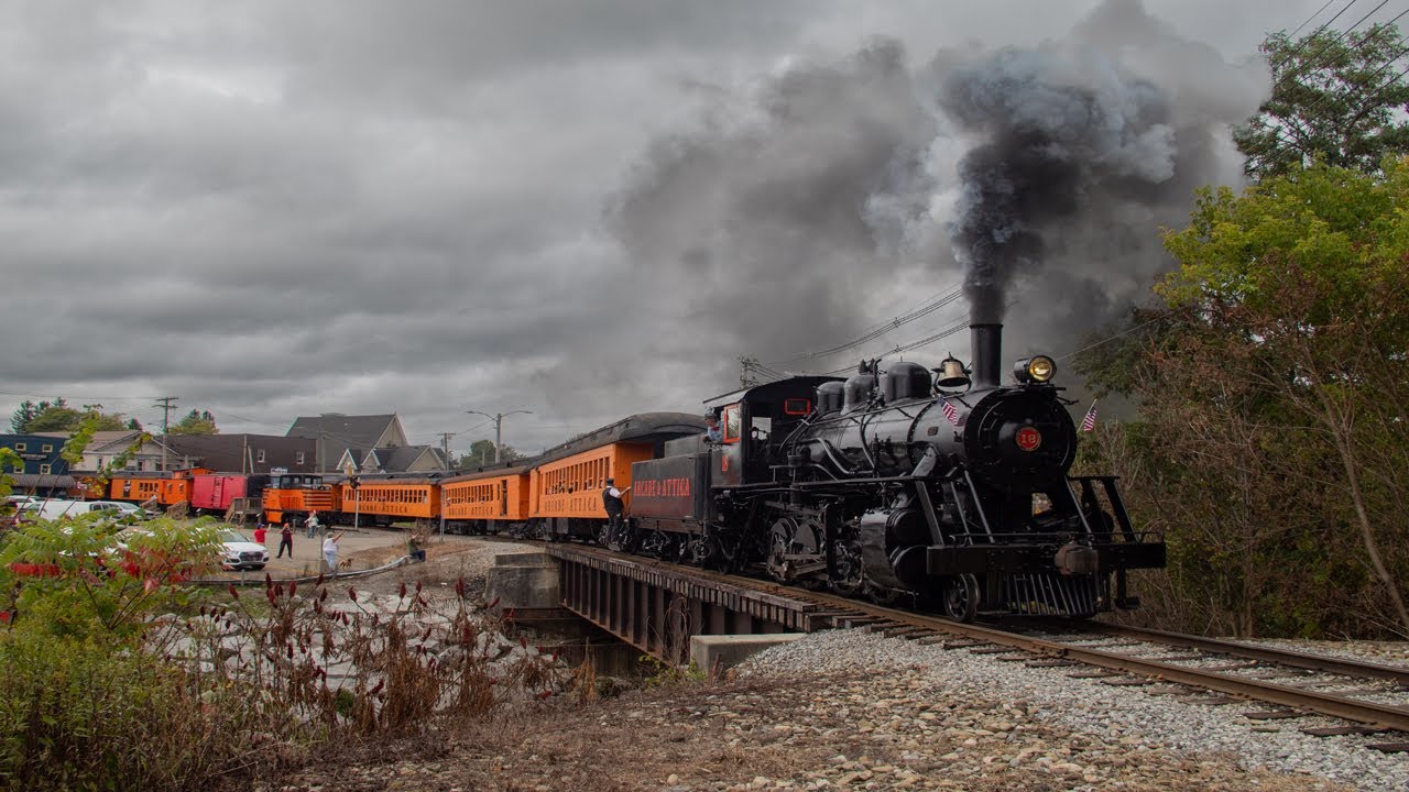 Welcome Back 18!  New York's Only Operational Steam Train (Director's Cut 2024) (4K)