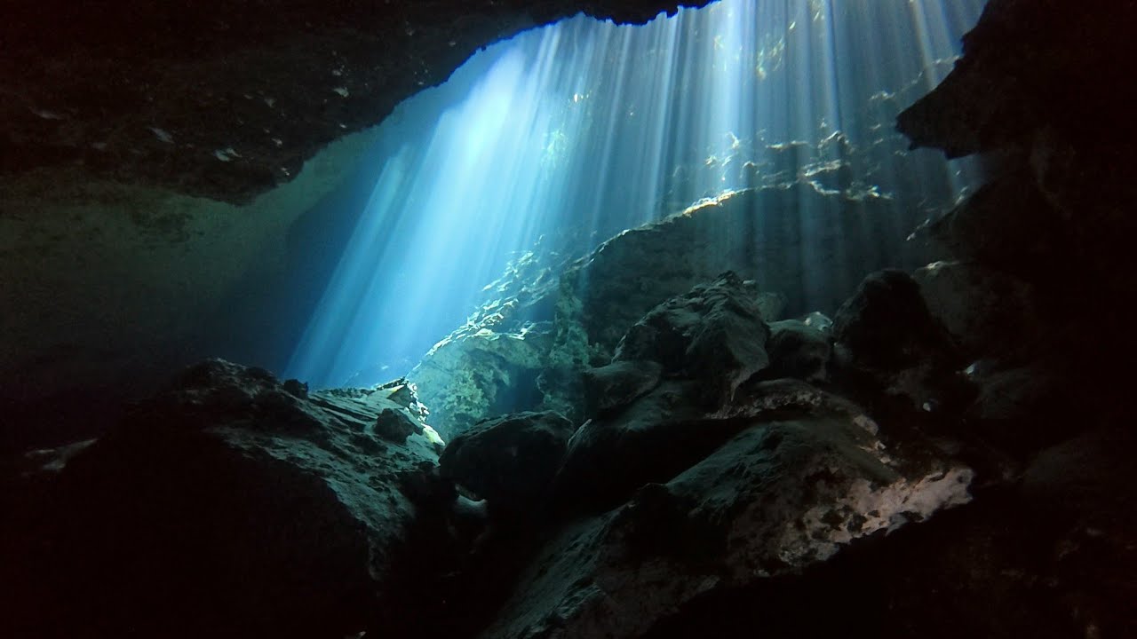 Cenote Ponderosa dive - 4K Scuba Diving Mexico 2025