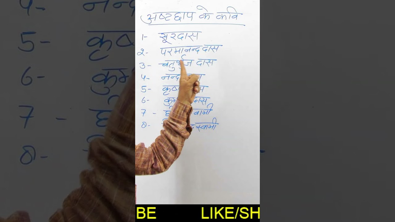 अष्टछाप के कवि 🔥