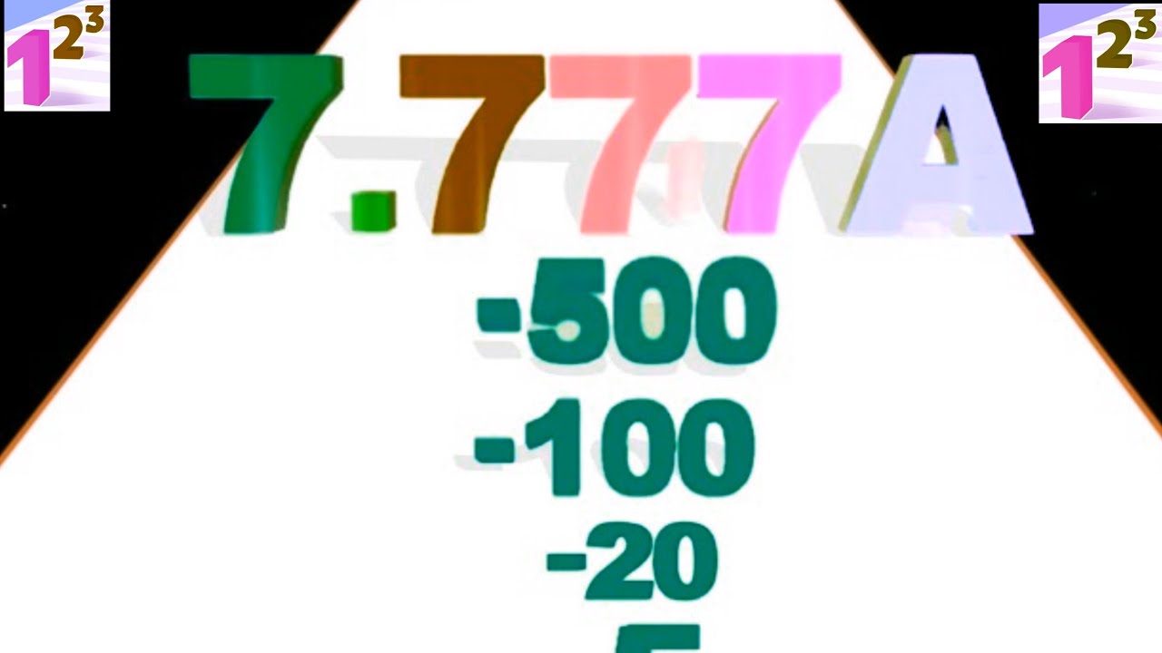 NUMBER MERGE RUN - Number Master 3D LevelUp (Ads Clicker) Gameplay