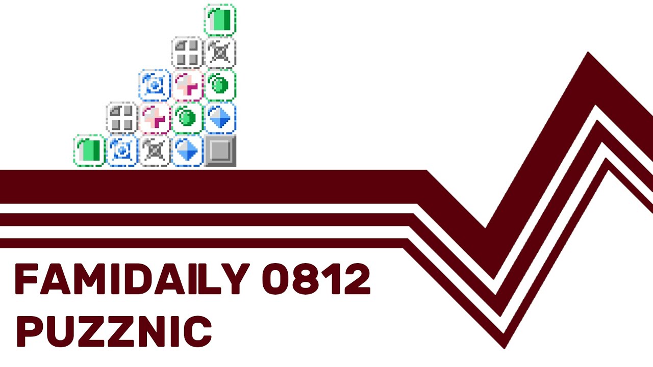 Famidaily - Episode 0812 - Puzznic (パズニック)