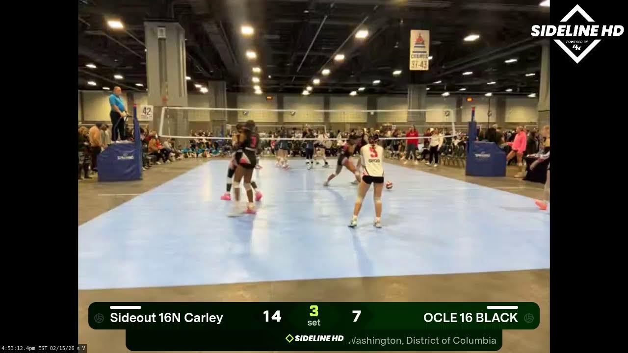 OCLE 16 BLACK vs. Sideout 16N Carley (2026.02.15)